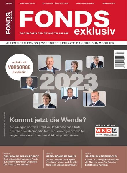 FONDS exklusiv AT – 23 Dezember 2022 Cover