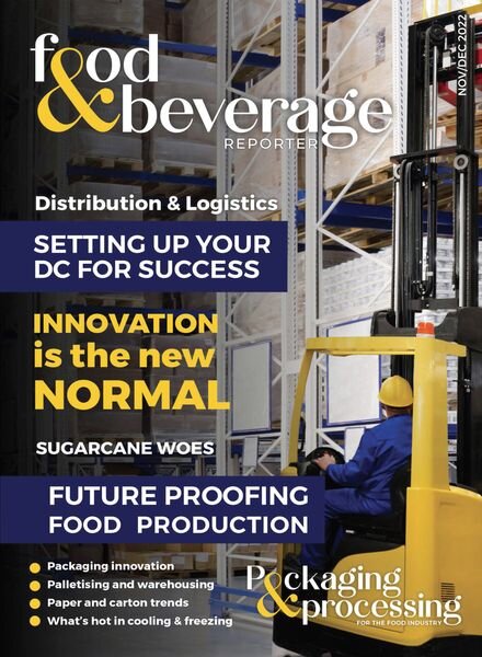 Food & Beverage Reporter – November 2022 Cover