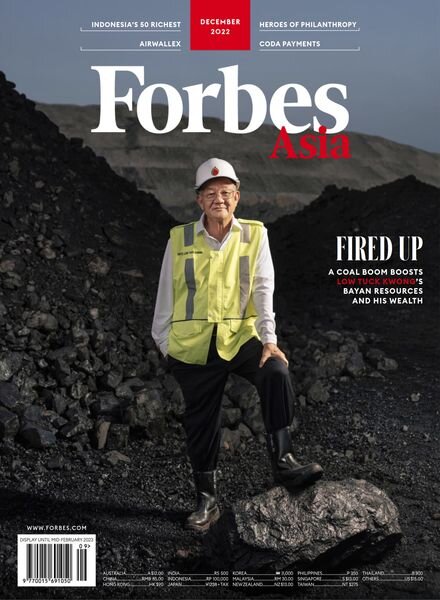 Forbes Asia – December 2022 Cover
