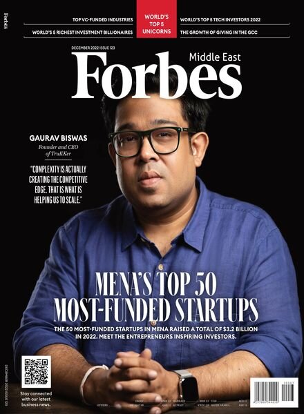 Forbes Middle East English – December 2022 Cover
