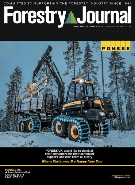 Forestry Journal – December 2022 Cover