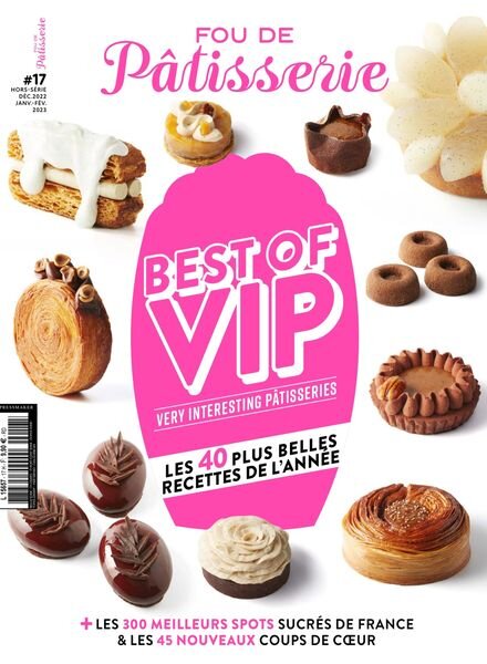Fou de Patisserie – Hors-Serie – Decembre 2022 – Fevrier 2023 Cover