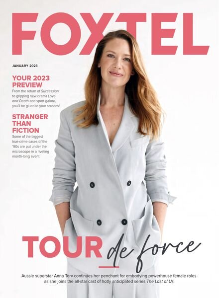 Foxtel Magazine – January 2023 Cover