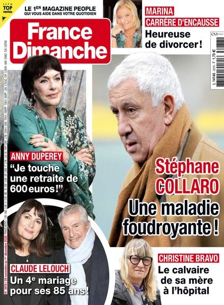 France Dimanche – 25 novembre 2022 Cover