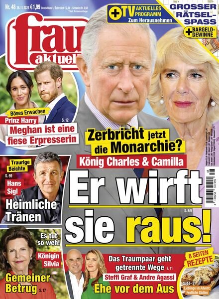 frau aktuell – 26 November 2022 Cover