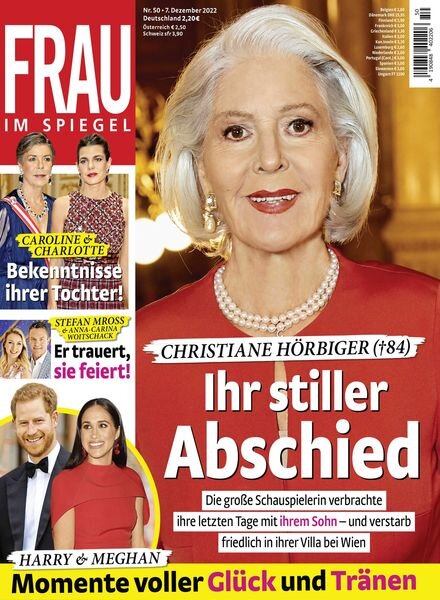 Frau im Spiegel – 07 Dezember 2022 Cover