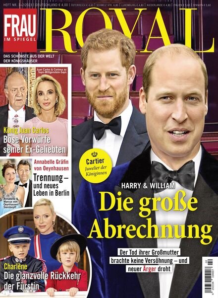 Frau im Spiegel Royal – 07 Dezember 2022 Cover
