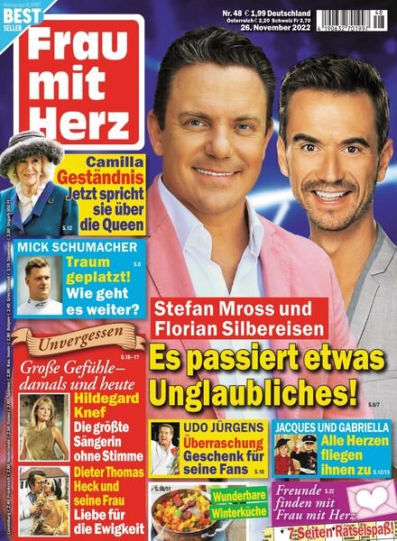 Frau mit Herz – 26 November 2022 Cover