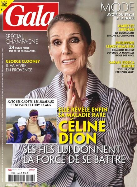 Gala France – 15 Decembre 2022 Cover