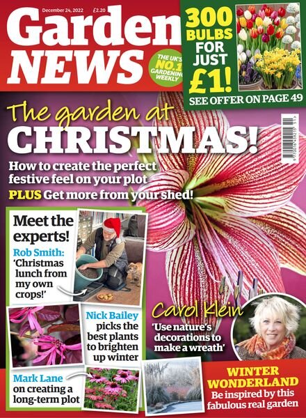 Garden News – December 24 2022 Cover