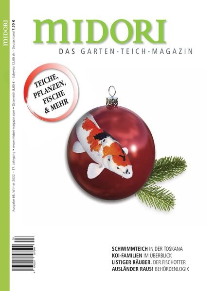 Garten & Teich – December 2022 Cover