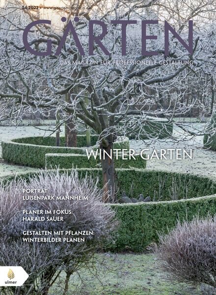 Garten – Nr 4 2022 Cover