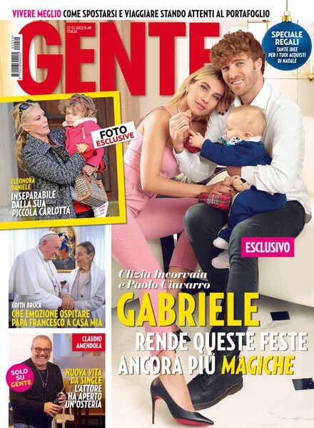 Gente Italia – 17 Dicembre 2022 Cover