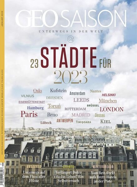 Geo Saison – Januar 2023 Cover