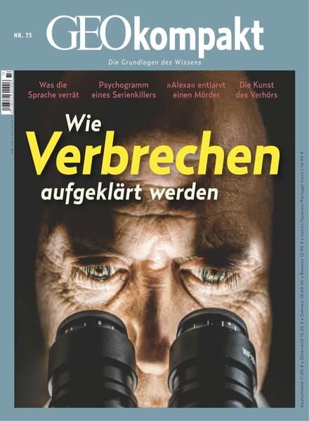 GEOkompakt – November 2022 Cover