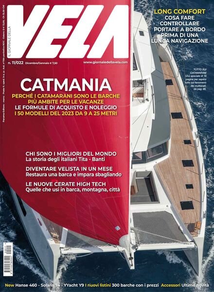 Giornale della Vela – Dicembre 2022 – Gennaio 2023 Cover