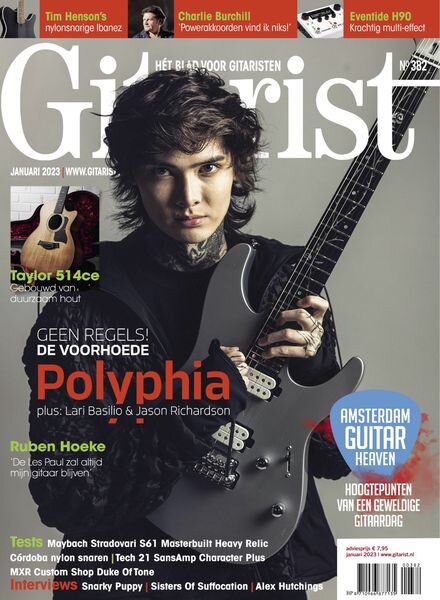 Gitarist Netherlands – januari 2023 Cover