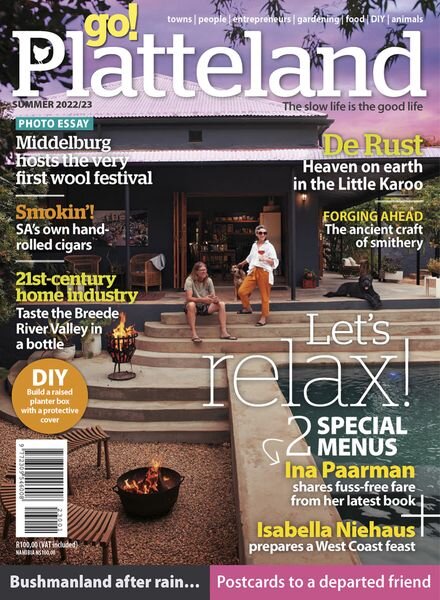 go! Platteland – November 2022 Cover