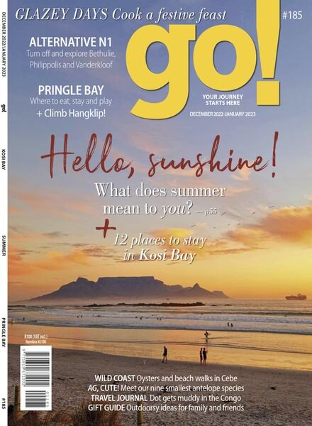 go! South Africa – December 2022 Cover