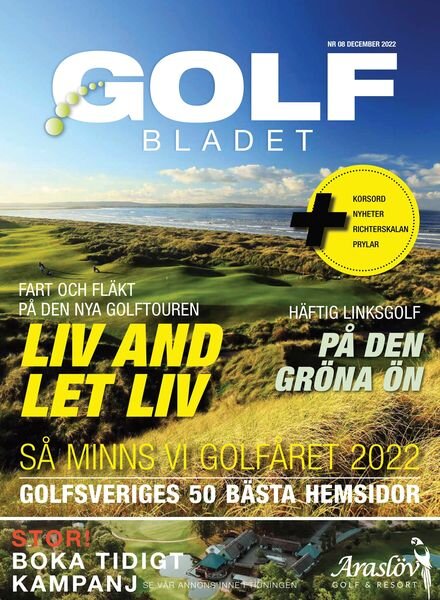 Golfbladet – december 2022 Cover