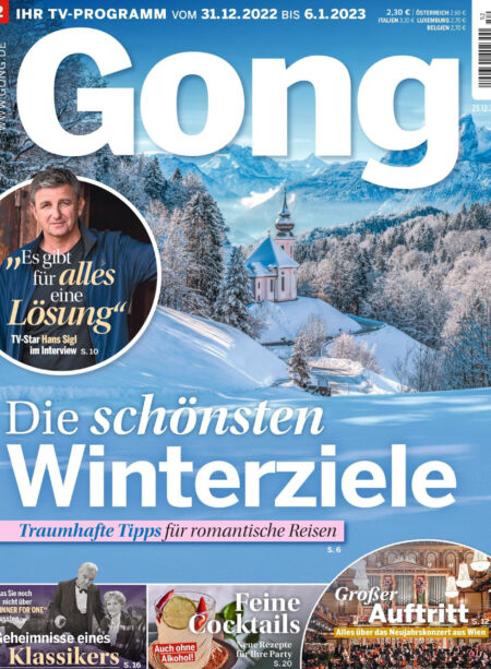 Gong – 23 Dezember 2022 Cover