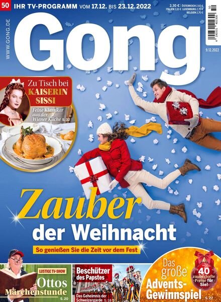 Gong – 9 Dezember 2022 Cover