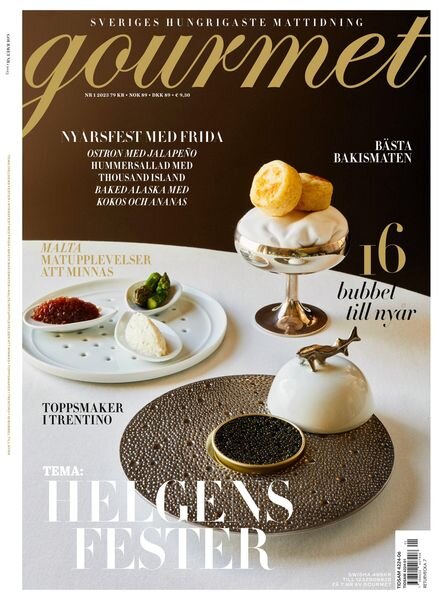 Gourmet – 15 december 2022 Cover