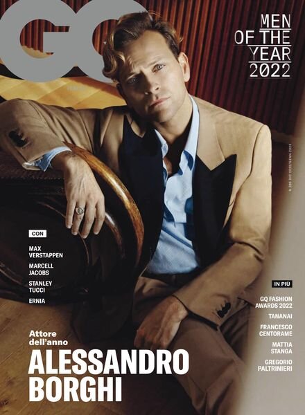 GQ Italia – dicembre 2022 Cover