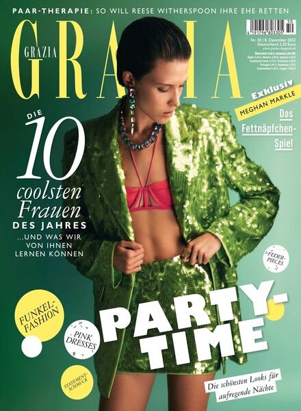 Grazia Germany – 08 Dezember 2022 Cover