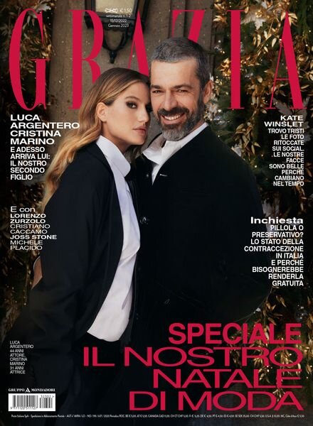 Grazia Italia – 15 Dicembre 2022 Cover