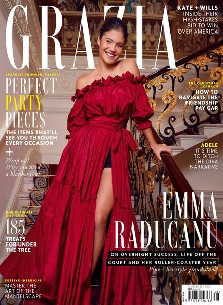 Grazia UK – 29 November 2022 Cover