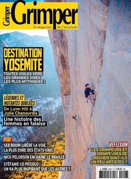 Grimper – decembre 2022 Cover