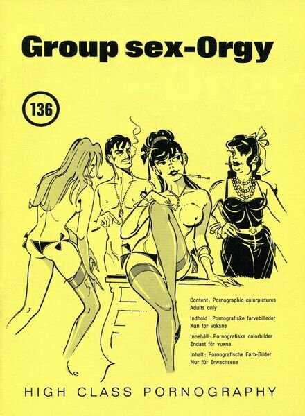 Group sex-orgy – n 136 1980s Cover