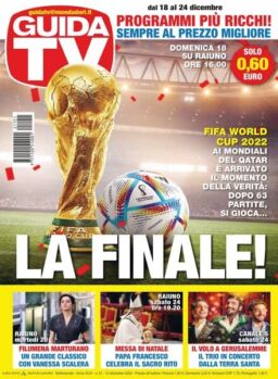GuidaTV – 13 dicembre 2022