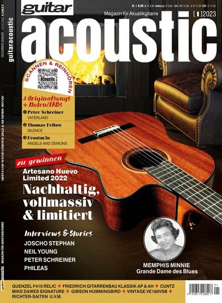 Guitar Acoustic – Dezember 2022 Cover