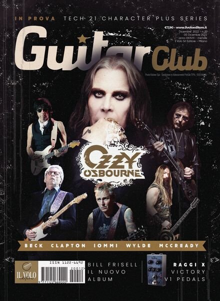 Guitar Club Magazine – dicembre 2022 Cover