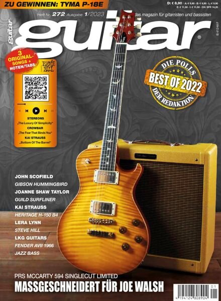 Guitar Germany – Januar 2023 Cover