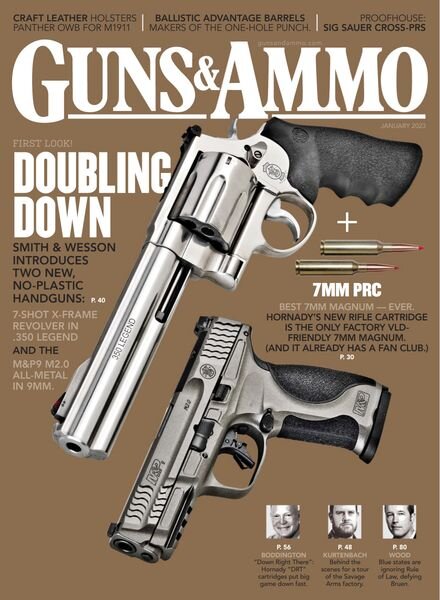 Guns & Ammo – January 2023 Cover