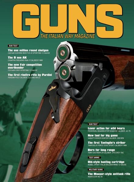 GUNS The Italian Way – December 2022 Cover
