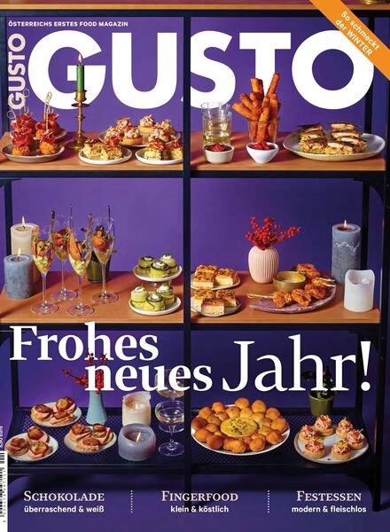 GUSTO – Dezember 2022 Cover