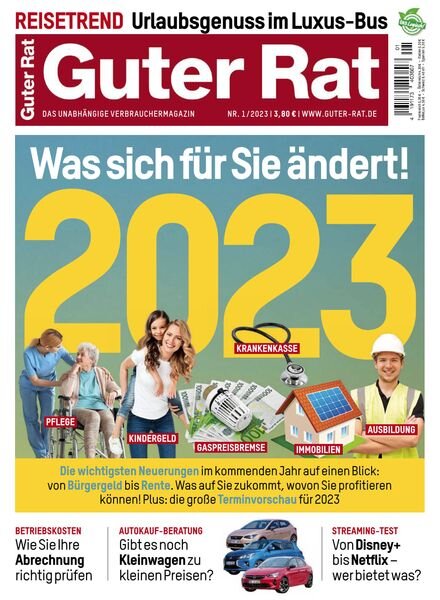 Guter Rat – Januar 2023 Cover