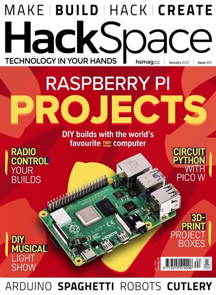 HackSpace – January 2023 Cover
