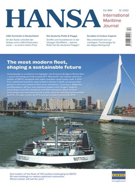 Hansa – Nr 12 2022 Cover