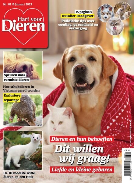 Hart voor Dieren – januari 2023 Cover