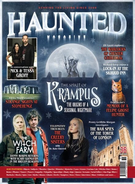 Haunted Magazine – Issue 36 – December 2022 Cover
