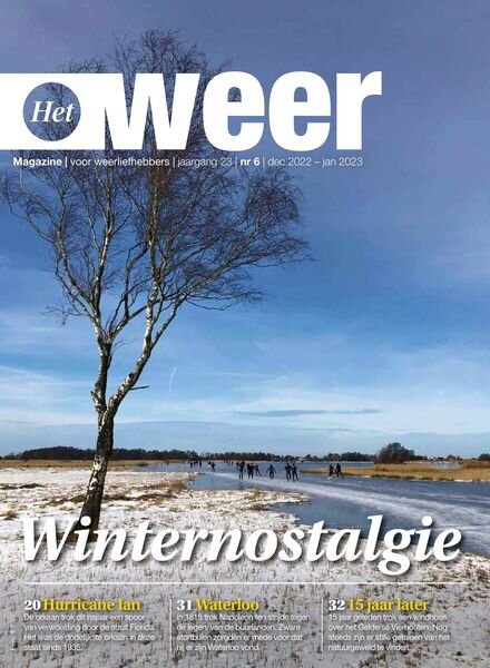 Het Weer Magazine – december 2022 Cover