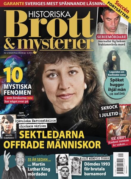 Historiska Brott & Mysterier – december 2022 Cover
