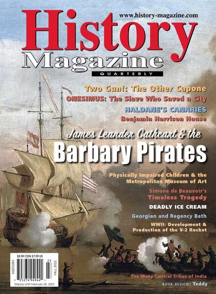History Magazine – Fall 2022 Cover