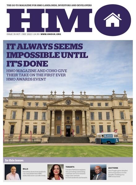 HMO – Issue 35 – November 2022 Cover