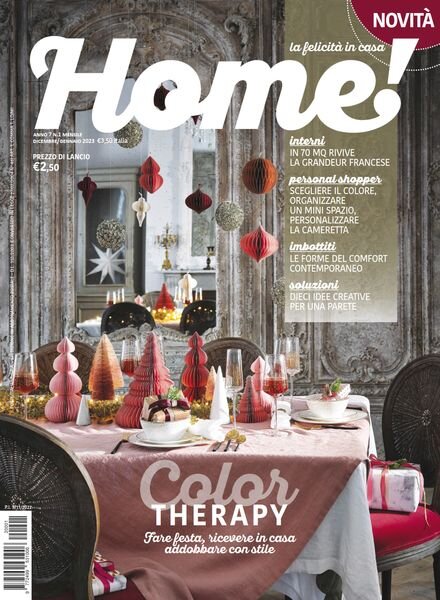 Home! – novembre 2022 Cover